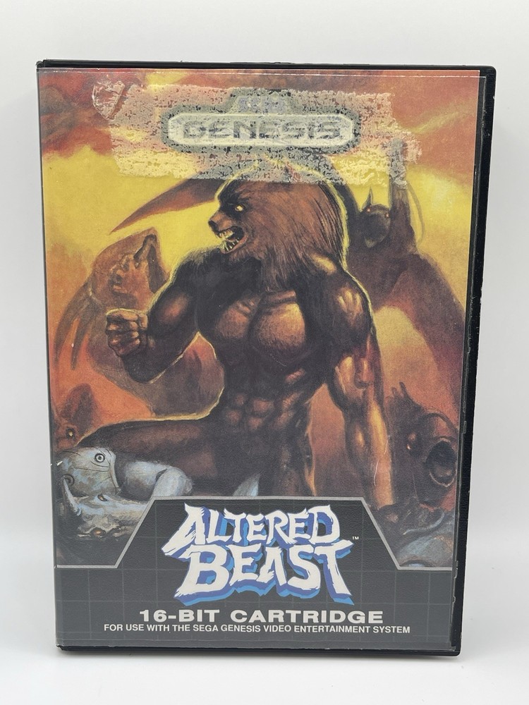 Altered Beast Sega Genesis Tested Case No Manual