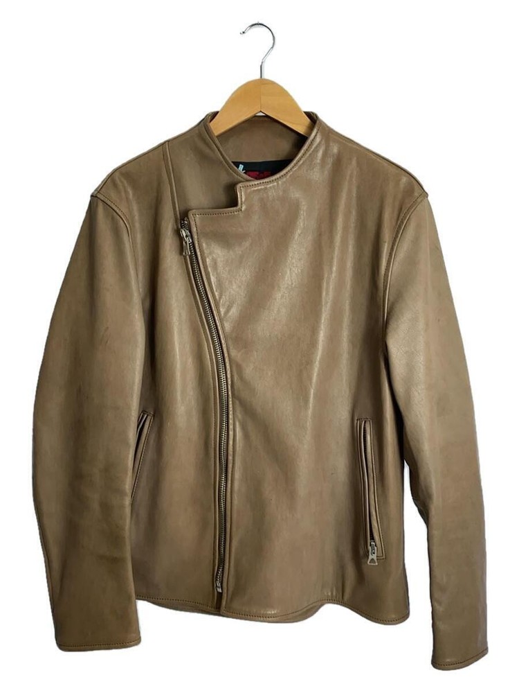 Brunaboinne Alan Leather Jacket Blouson Plain Design Size 5L-0001-2 347