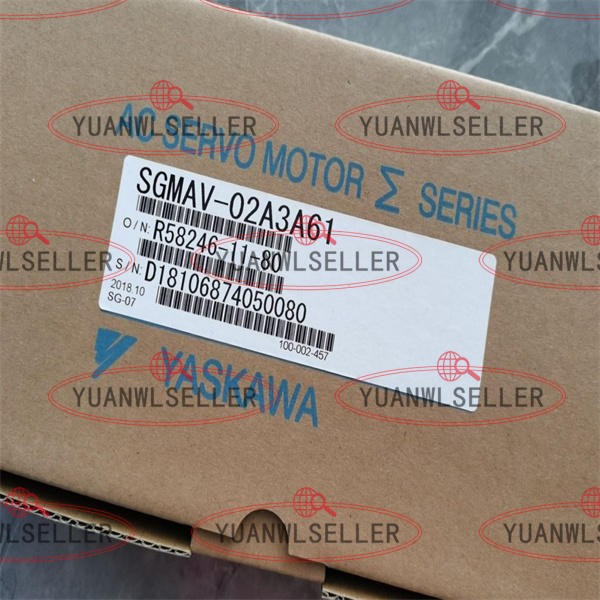 1x Yaskawa SGMAV-02A3A61 Servo Motor NEW