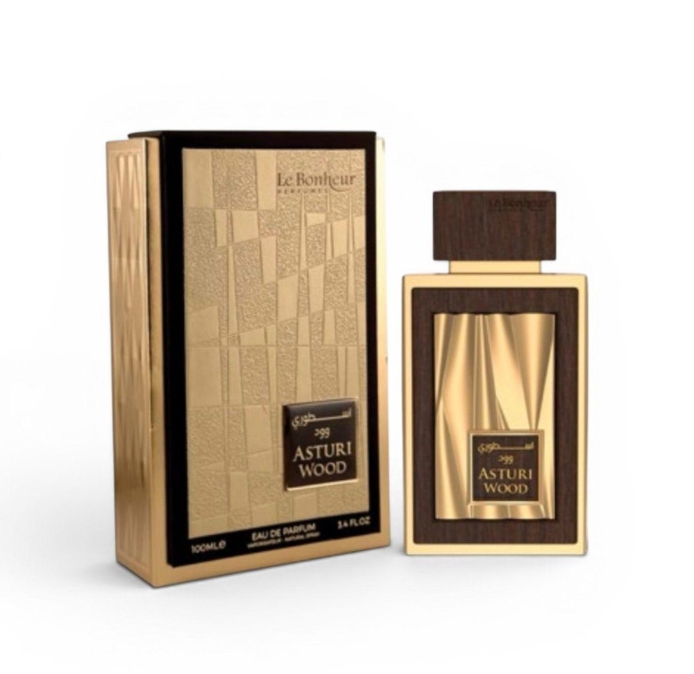 Le Bonheur Perfumes Asturi Wood Eau de Parfum Spray 100 mL 3.3 fl oz Wood