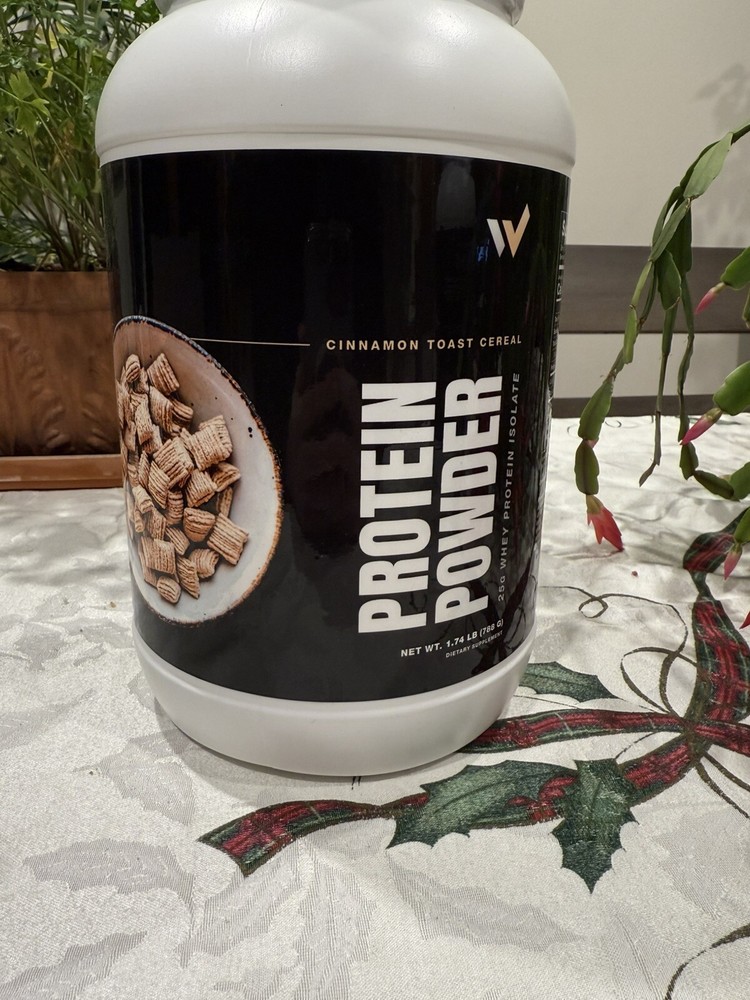 Whey Protein Isolate Powder - Ashton Hall Cinnamon Toast Cereal Flavor FREE SHIP