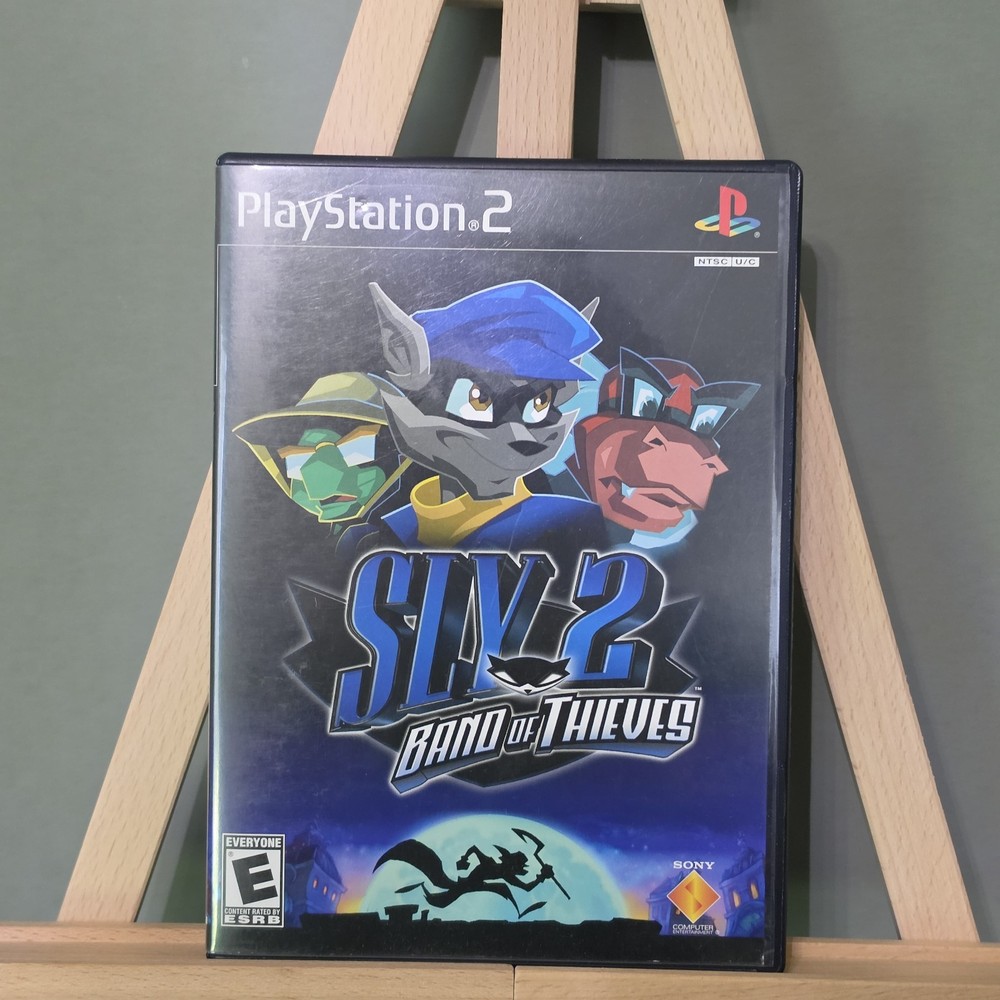 Sly 2: Band of Thieves for Sony PlayStation 2 Complete in Box Black Label
