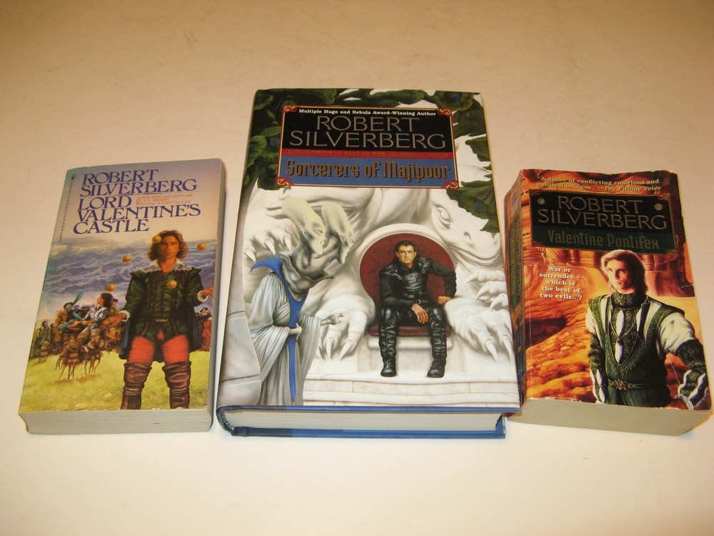 Lord Valentine's Castle/Pontifex/Sorcerers of Majipoor lot Robert Silverberg