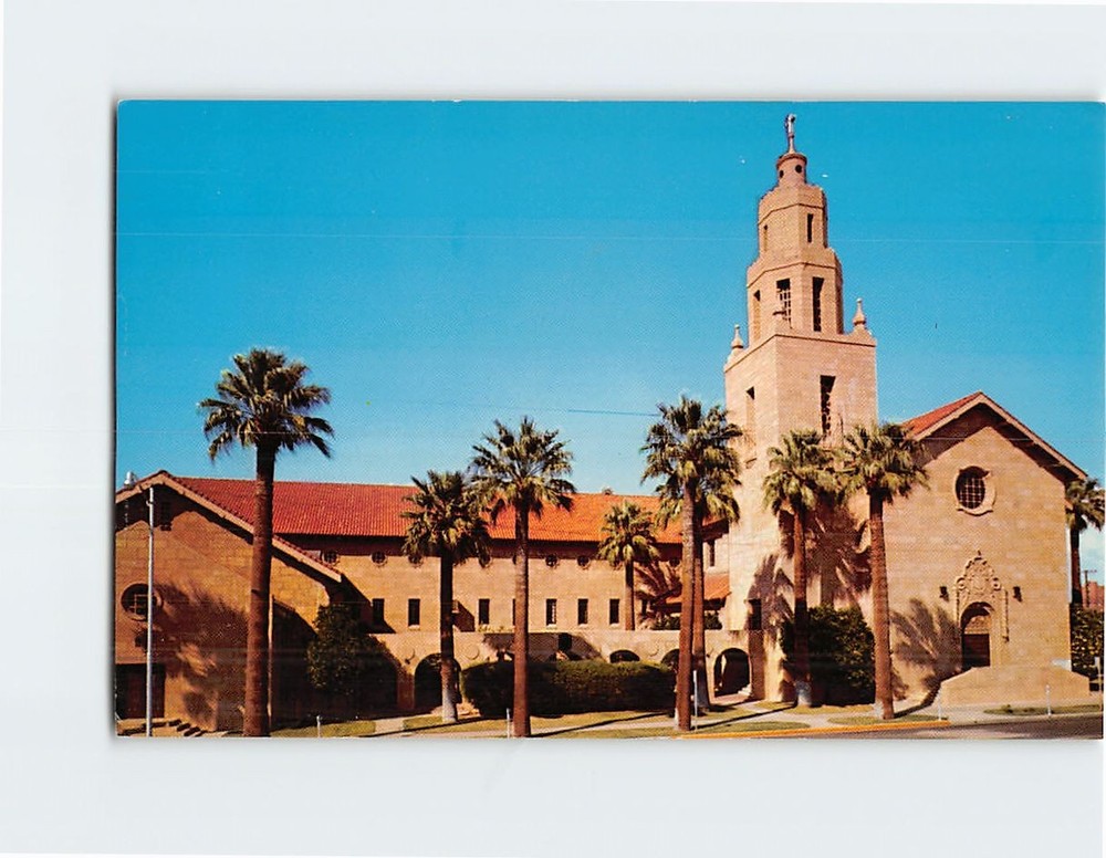Postcard First Presbyterian Church Phoenix Arizona USA