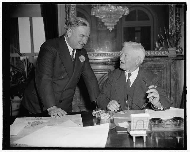 Photo:Joe Keenan Vice Pres John N Garner 1938 Washington DC Portrait