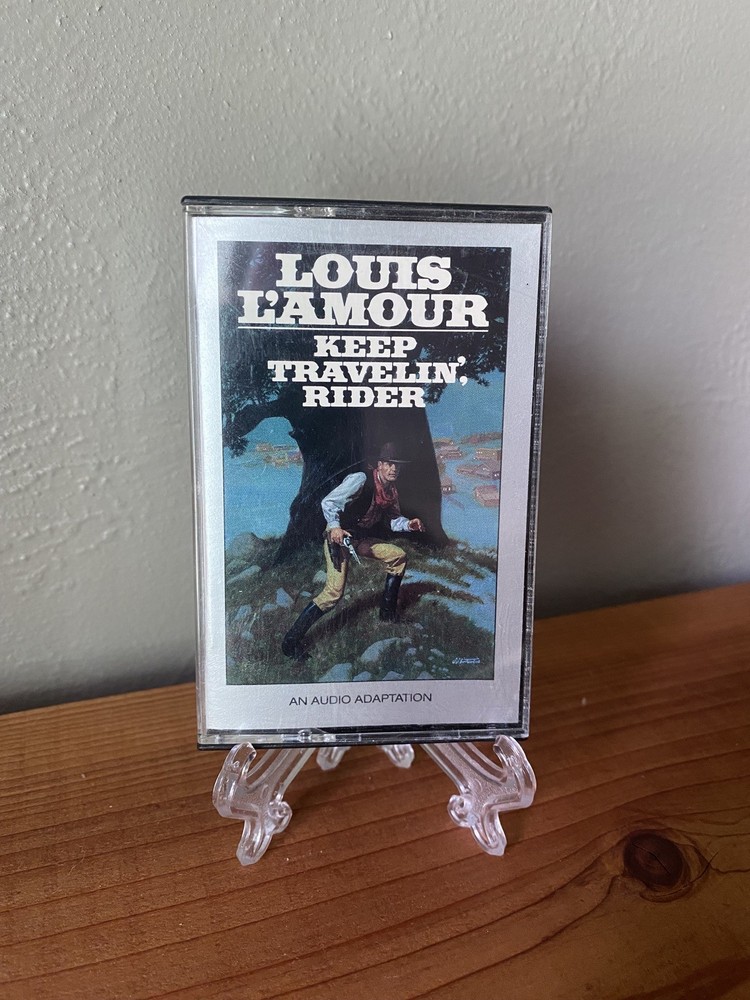 LONIGAN Louis L'Amour - Keep Travelin' Rider - 1989 - Audio Cassette
