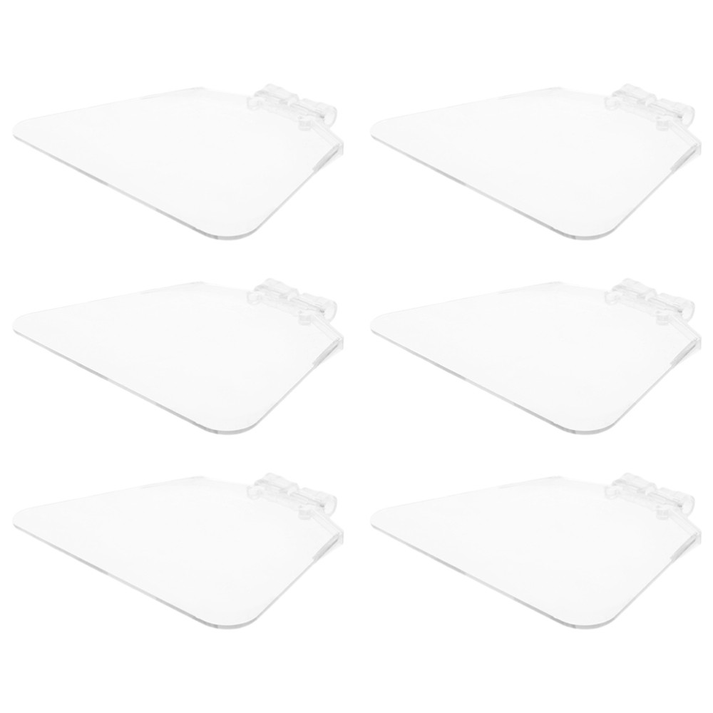 6-Piece Bench Grinder Eye Shield Kit with Protective Cover Sheets