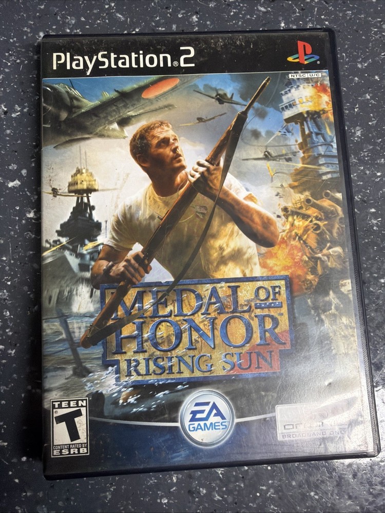 Medal of Honor: Rising Sun (Sony PlayStation 2, 2003)  Complete