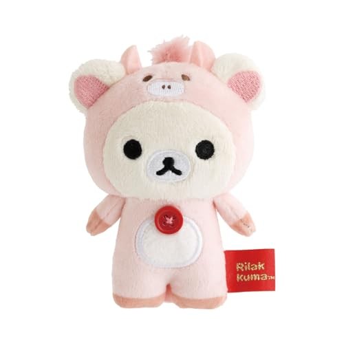San-X Rilakkuma 2026 Is The Year Of The Horse! New Year'S Hand-Sized Plush Toy