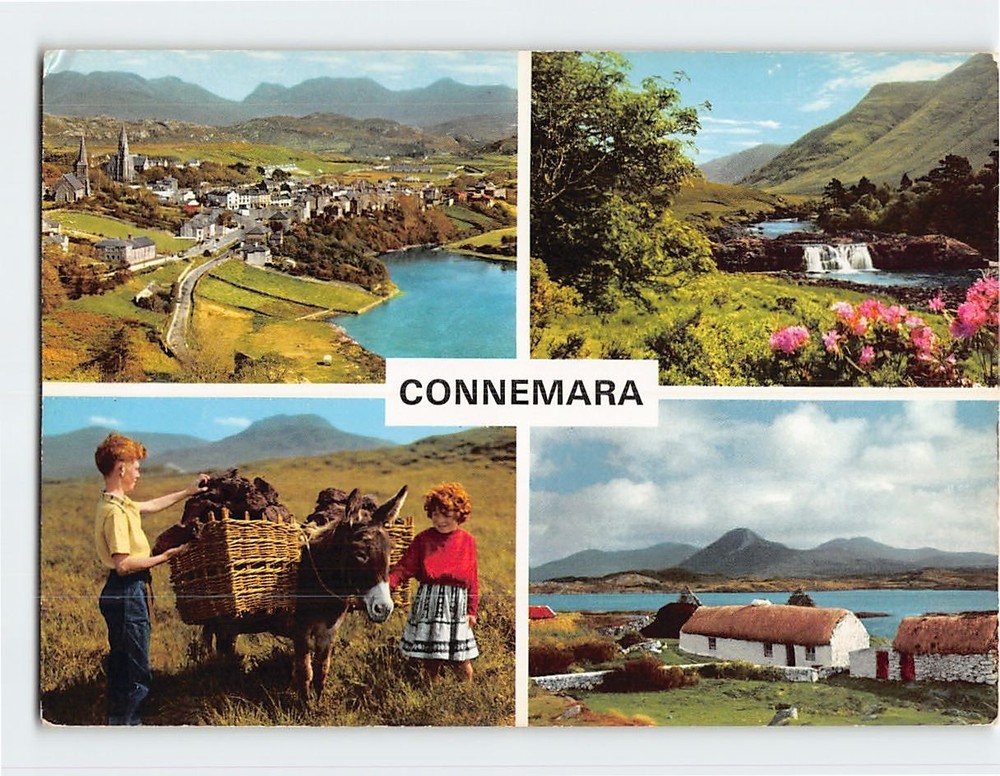 Postcard Scenes & Views Connemara Co. Galway Ireland
