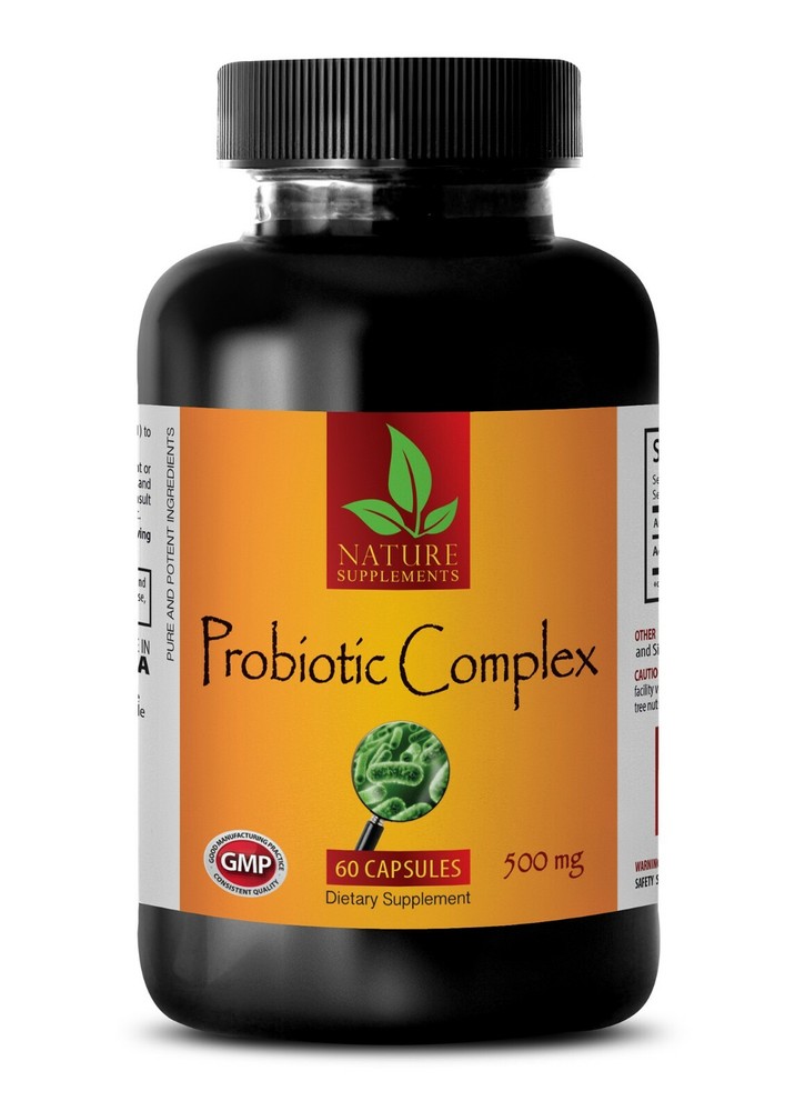 Probiotics - NEW PROBIOTIC COMPLEX 500 mg - Immune Support - 1 Bottle