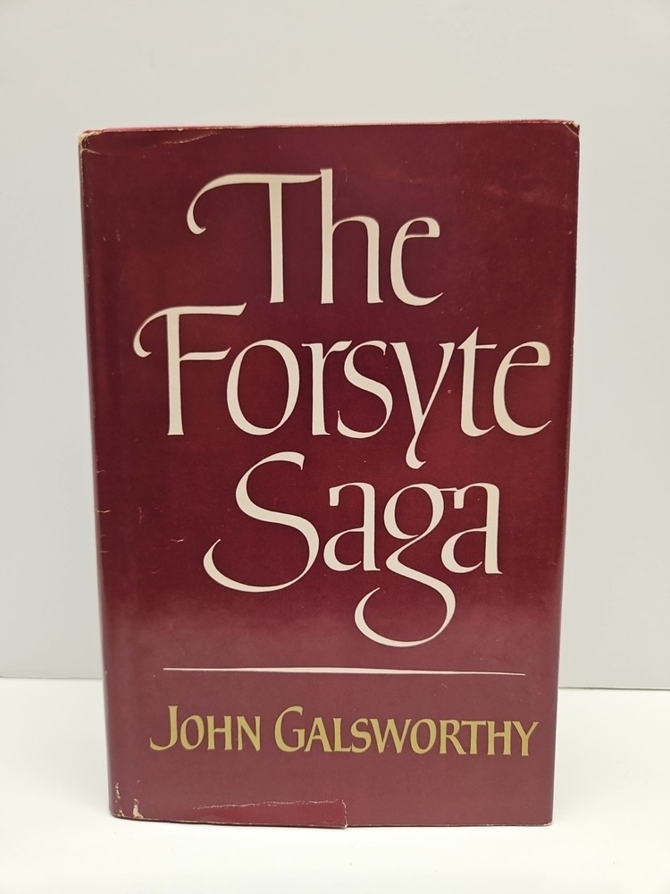 The Forsyte Saga - John Galsworthy HC BCE (1961) Scribners DJ Vintage