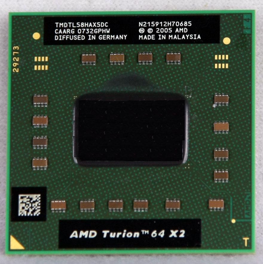 AMD Turion 64 X2 TL-58 TMDTL58HAX5DC CPU for Acer Travelmate 7520 Laptop