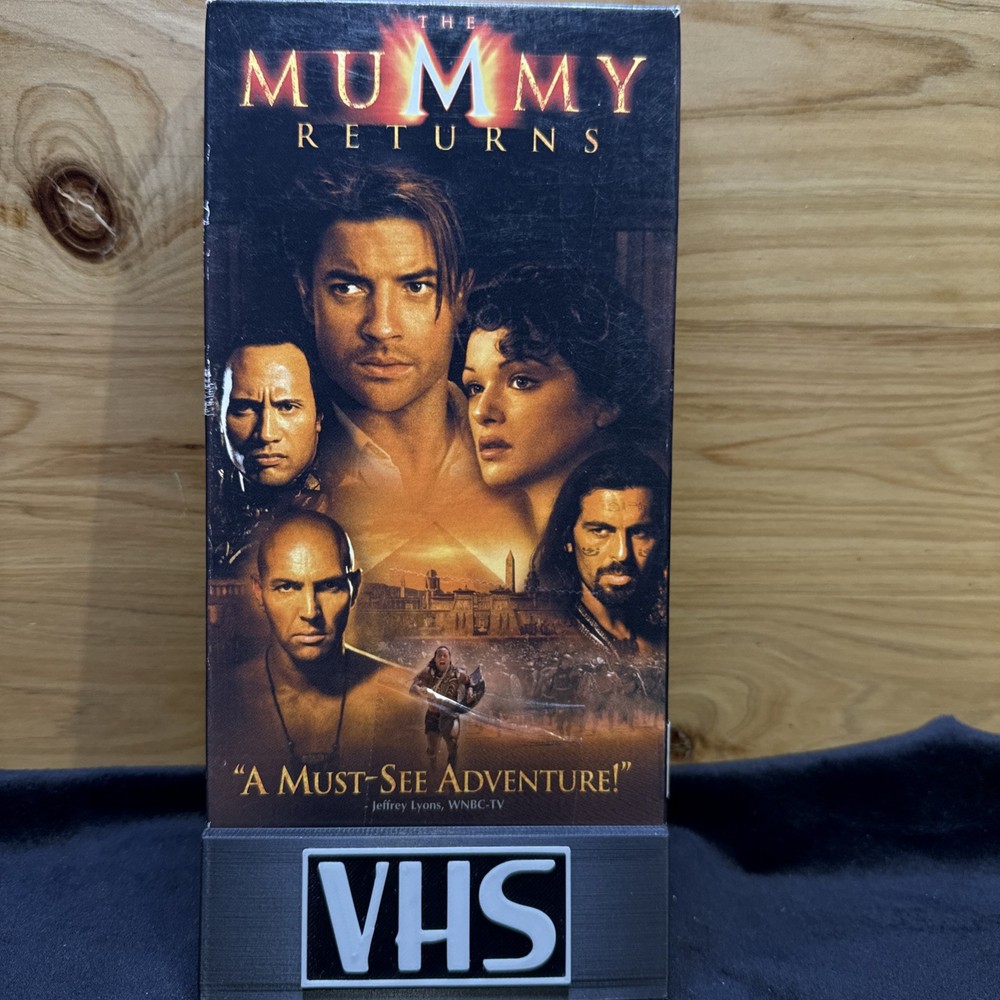 The Mummy Returns (VHS, 2001) * Buy 2 Get 1 Free - Bundle Shipping Discount