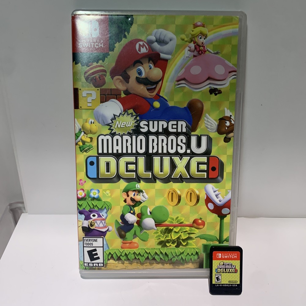 New Super Mario Bros. U Deluxe (Nintendo Switch) [CIB] Tested & Working