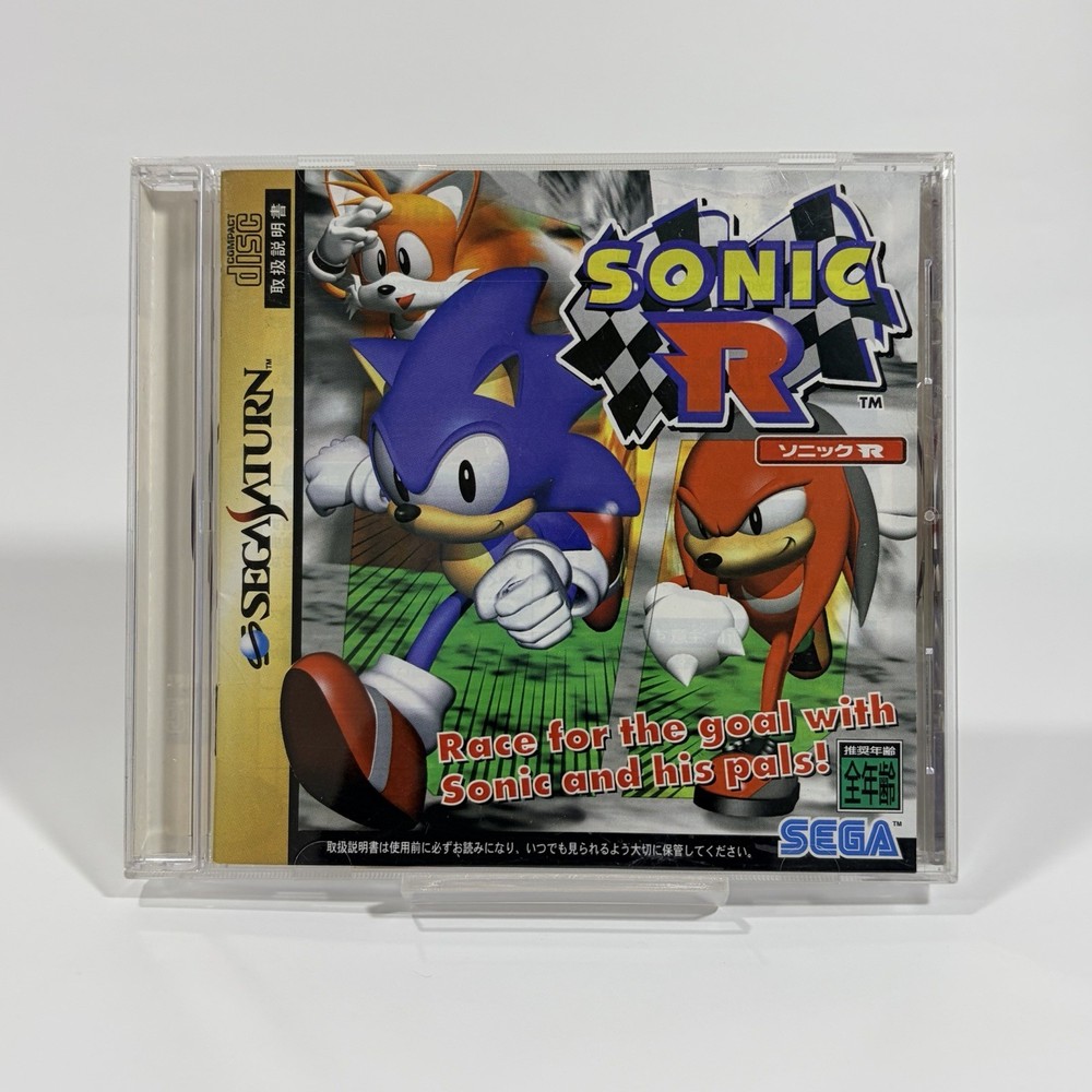 Sonic R Sega Saturn 1997 W/ Manual GS-9170 NTSC-J FREE SHIP