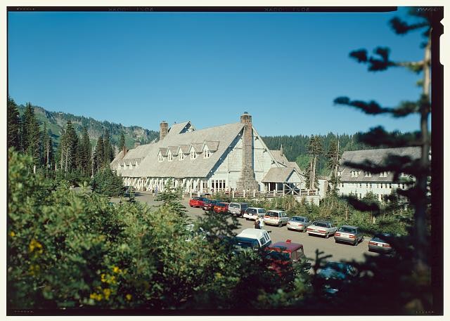 Photo:Paradise Inn Paradise Pierce County WA 1900s Mount Rainier Lodge