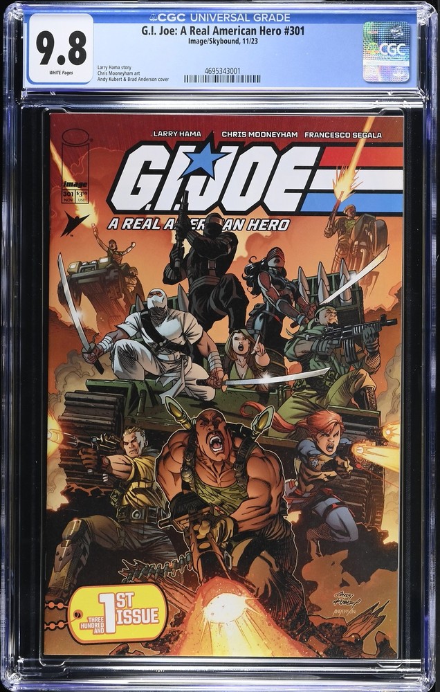 G.I. Joe: A Real American Hero 301 CGC 9.8