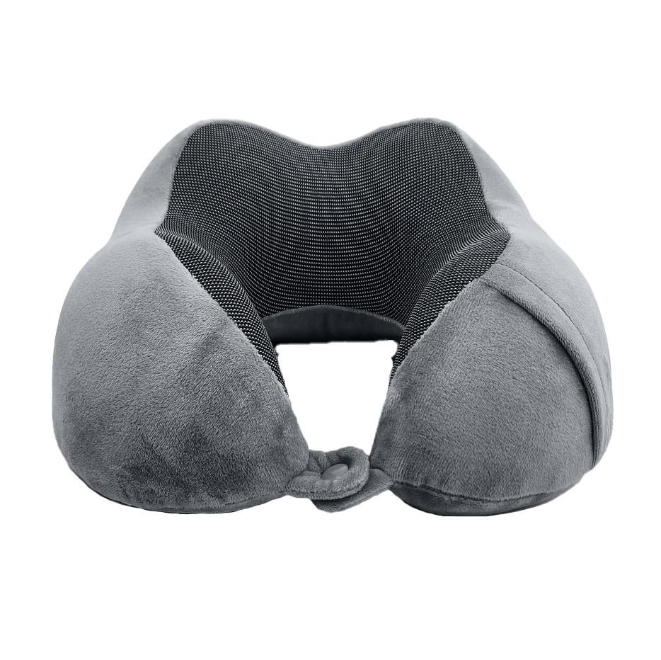 Protege 4-Piece Ergonomic Memory Foam Neck Pillow Travel Set