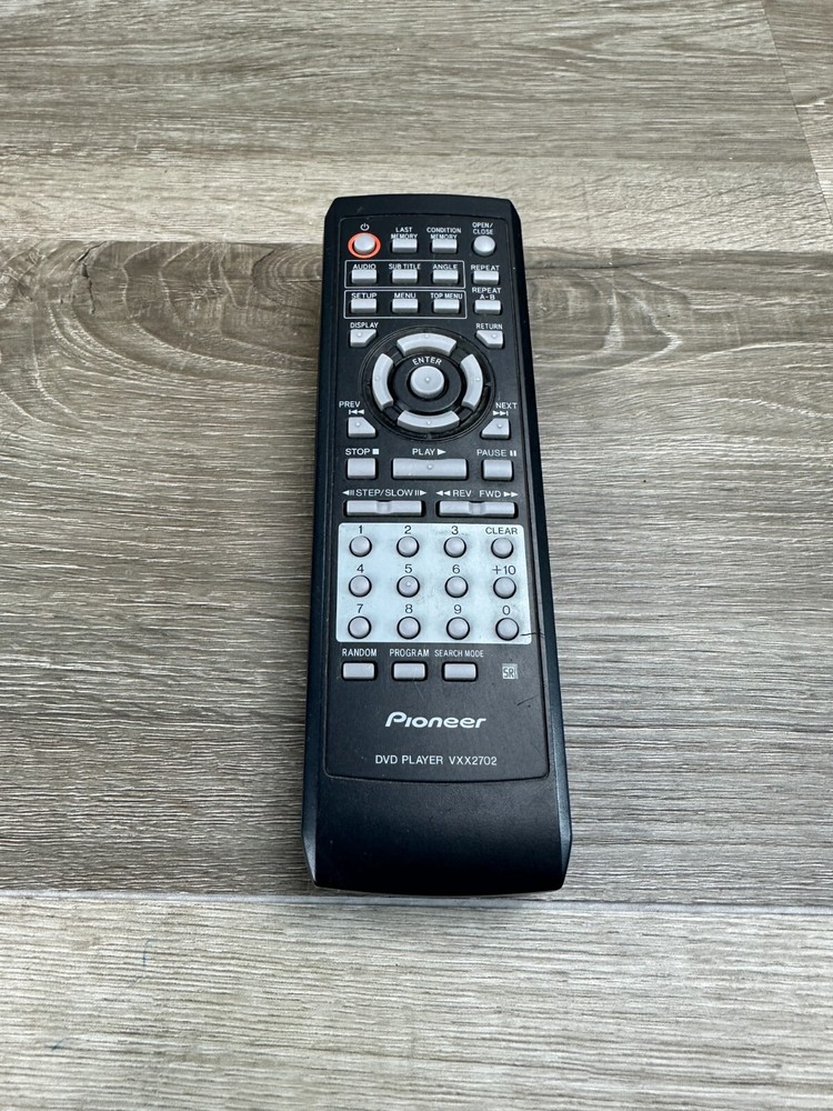 Genuine Pioneer VXX2702 DVD Player Remote Control DV333, DV636 & DV341 -TESTED!