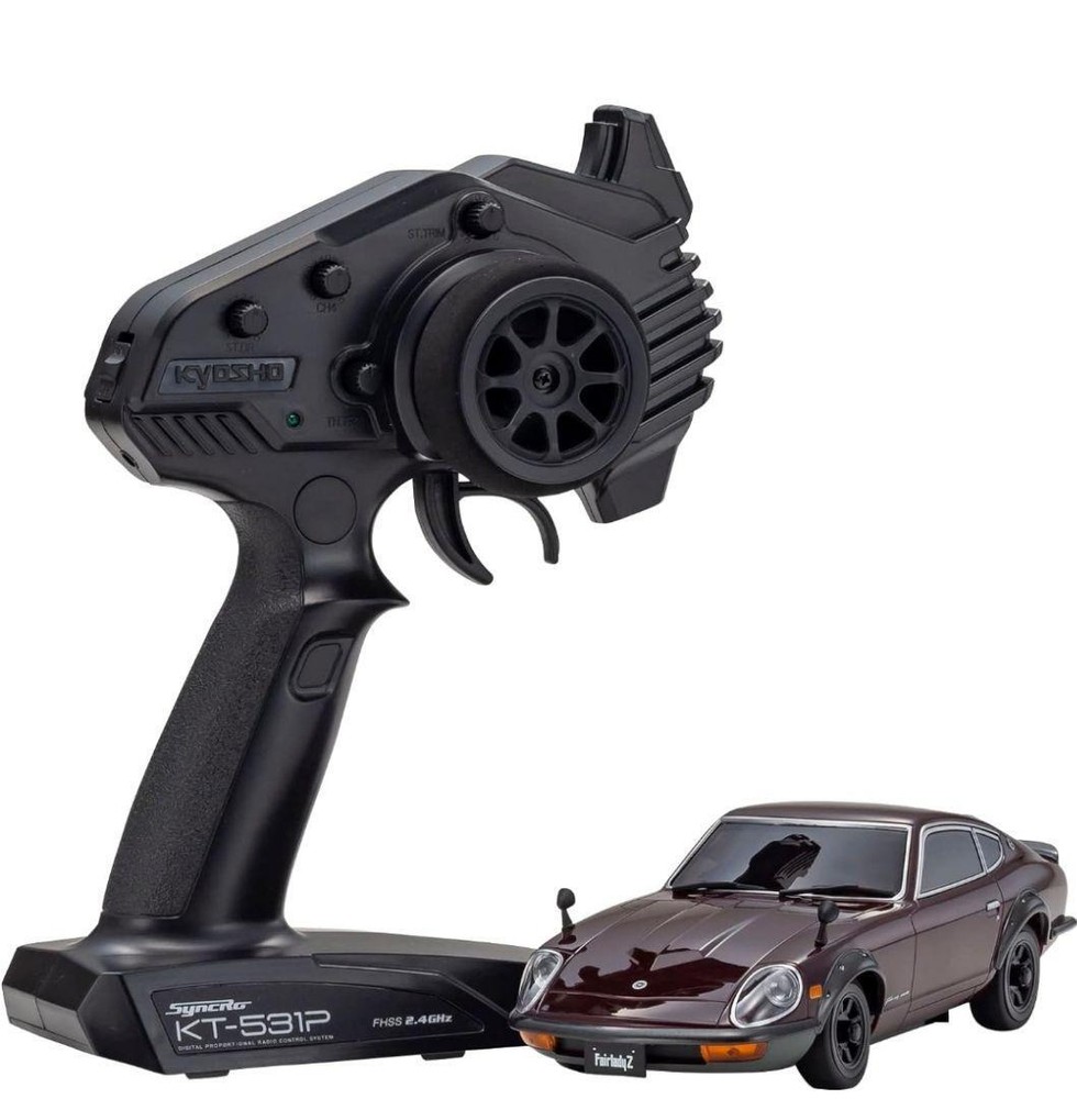KYOSHO MINI-Z AWD Nissan Fairlady 240ZG Maroon Ready Set From Japan NEW