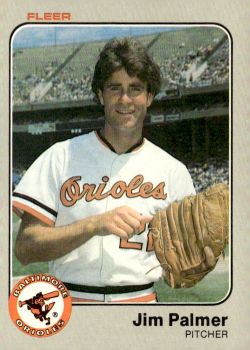 1983 Fleer #69 Jim Palmer