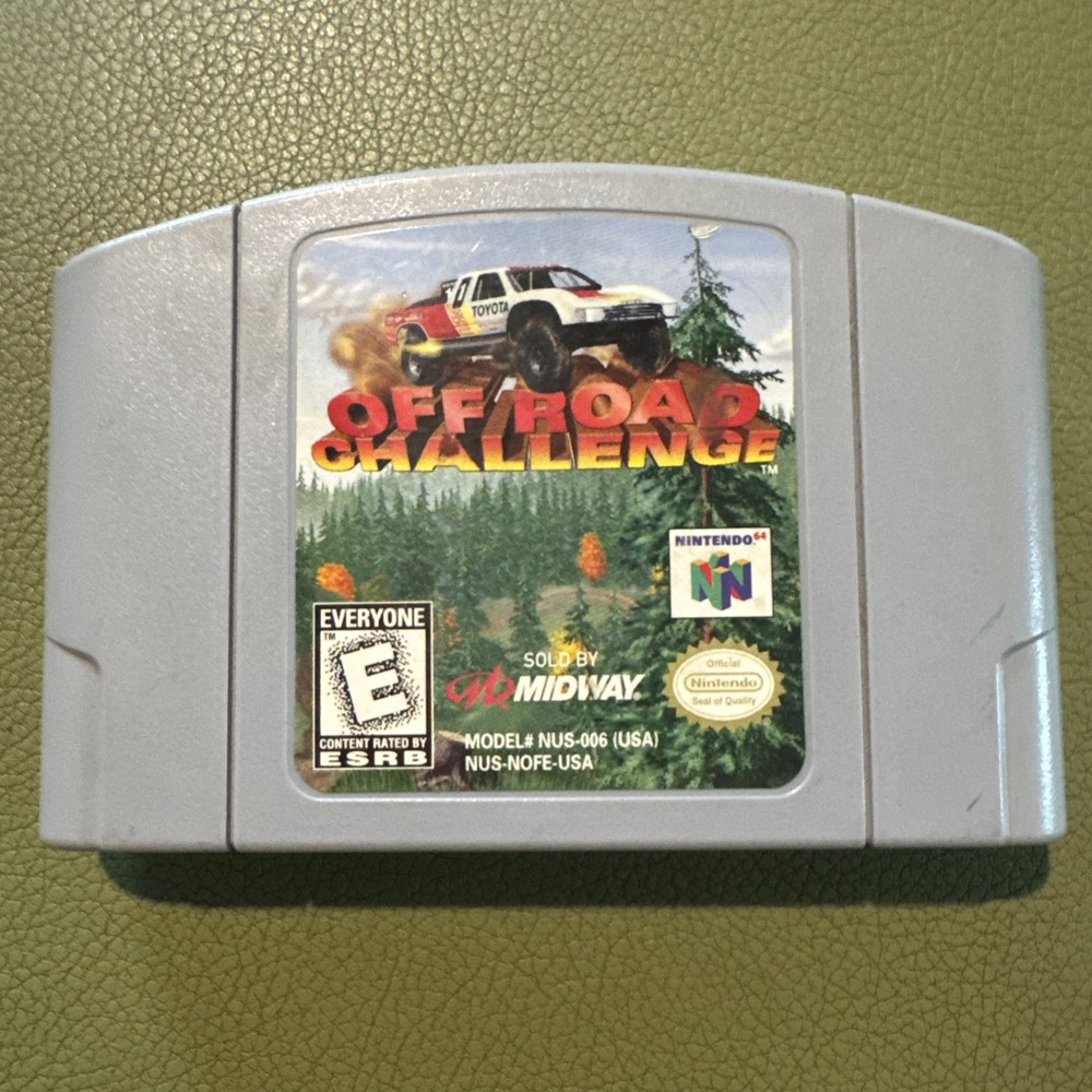 Off Road Challenge Nintendo N64 Game Authentic Cartridge Only