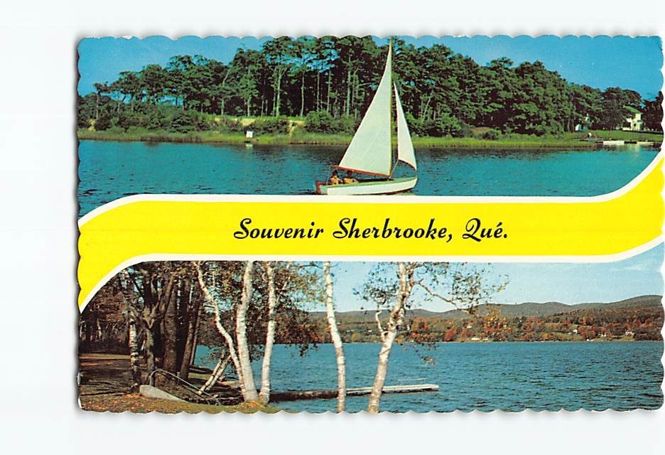 Postcard Scenic View in Sherbrooke Quebec Canada