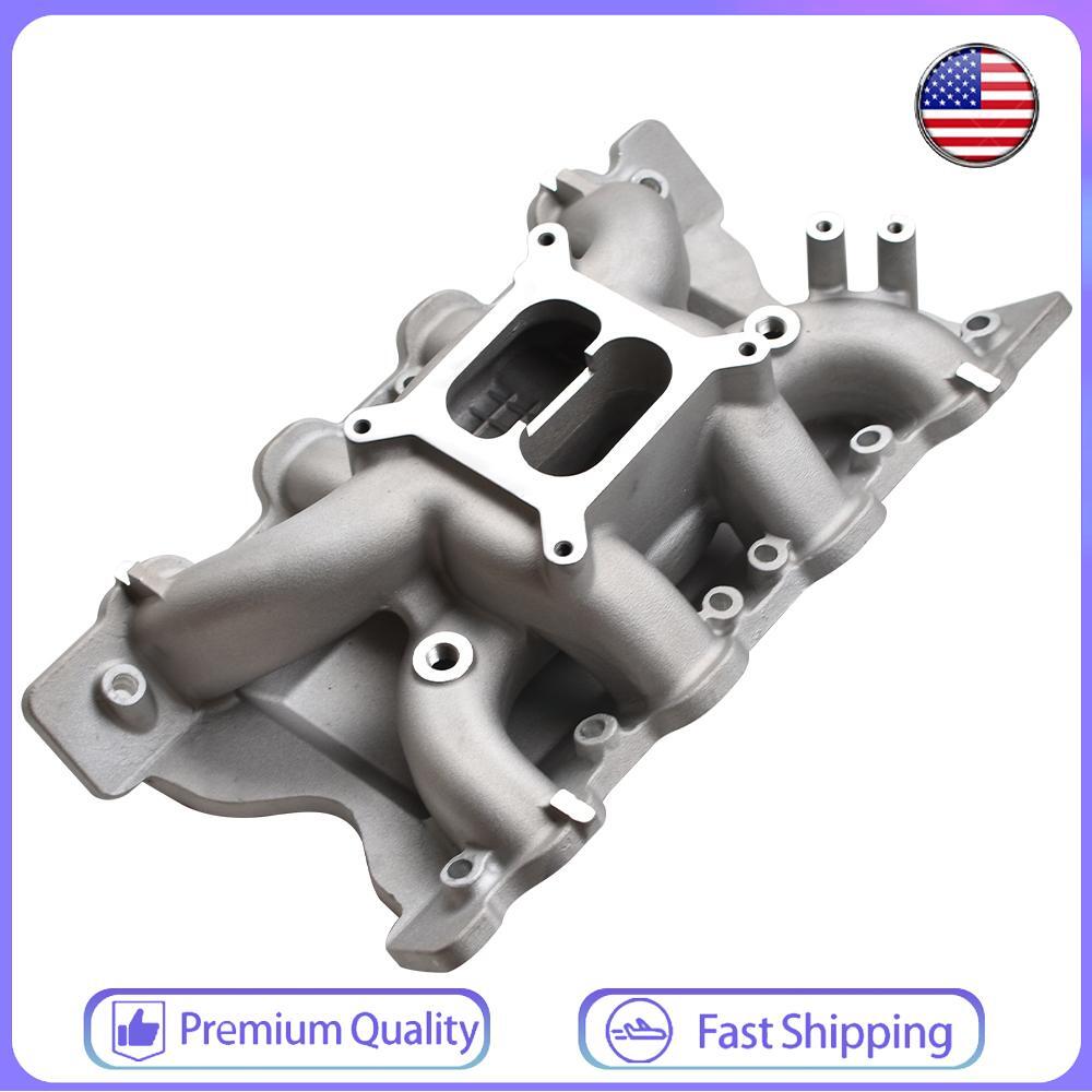 High-Performance RPM Dual Plane Aluminum Intake Manifold Ford 351C 5.8L Square Bore