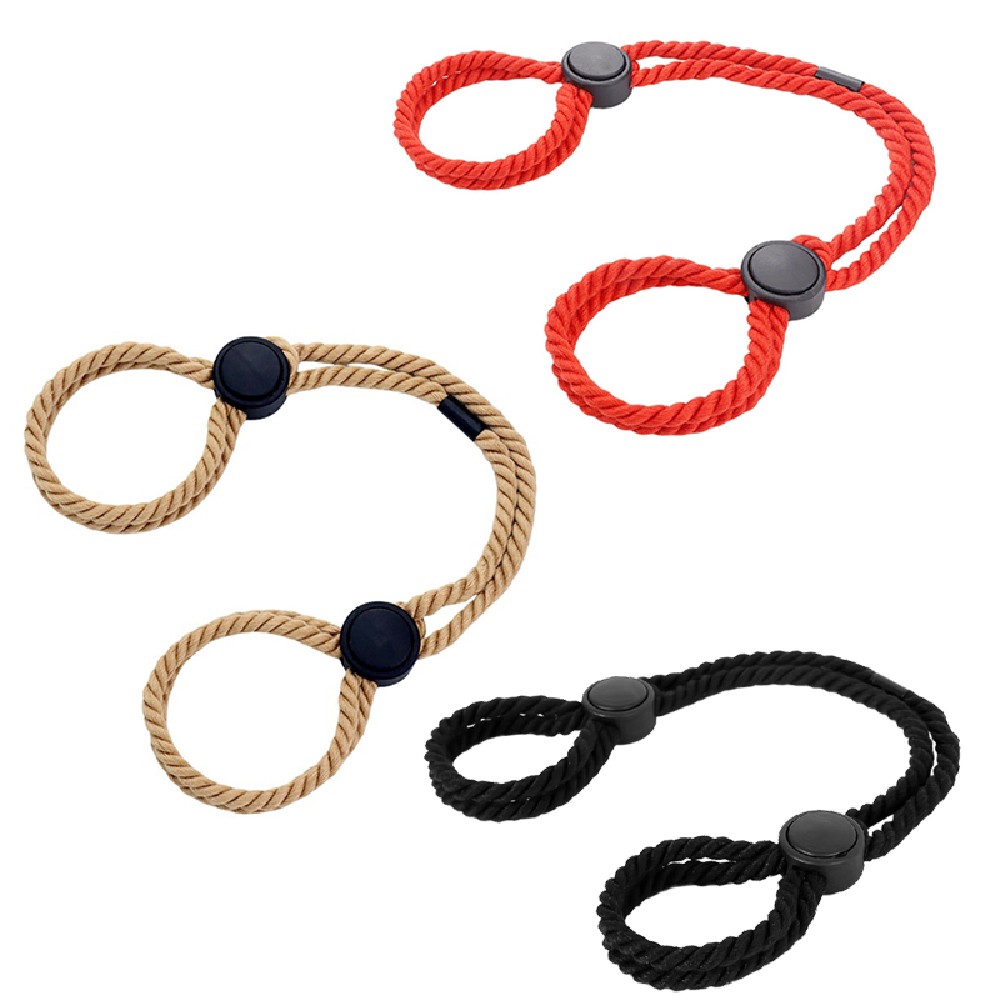 Adjustable Handcuffs Ankle Cuffs Wrist Cuffs BDSM Restraint Rope Couples Bondage