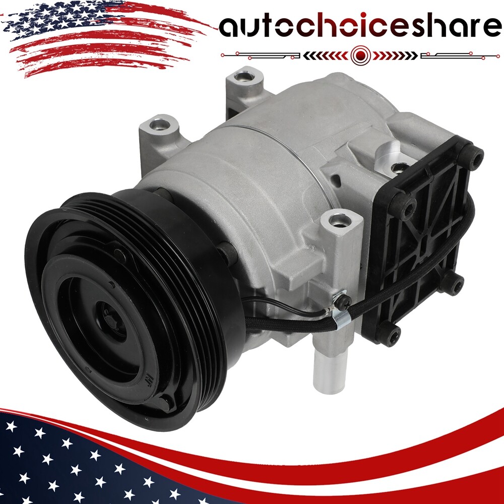 For 2003-2005 Kia Rio 1.6L A/C AC Compressor Assembly & Clutch 97701-FD000