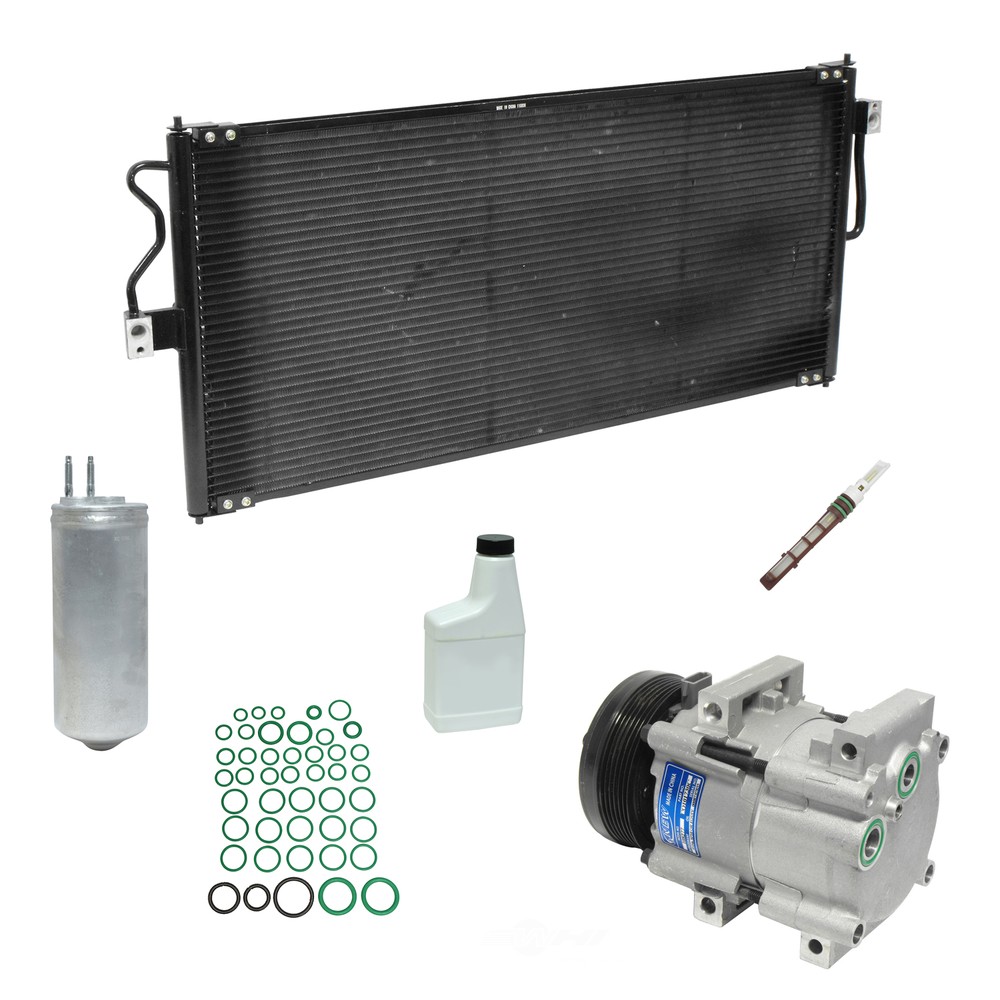 A/C Compressor Kit with Condenser for 99-03 Windstar 3.8L V6
