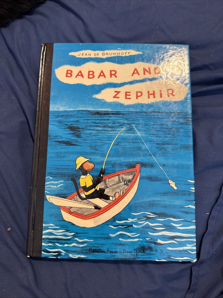 Vintage 1965 Babar and Zephir Book by Jean de Brunhoff Classic Children’s Story