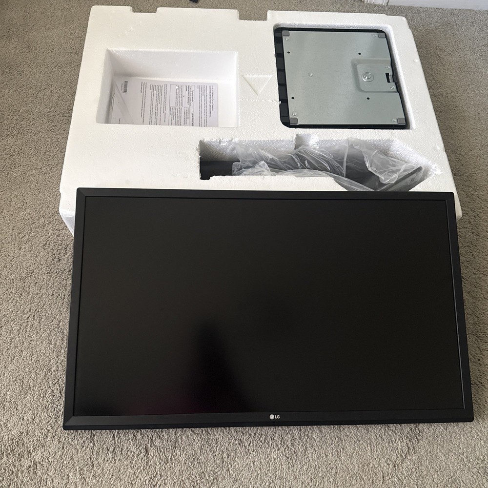 LG 27UD58P-B 27 Zoll UHD 4K IPS Monitor - Black