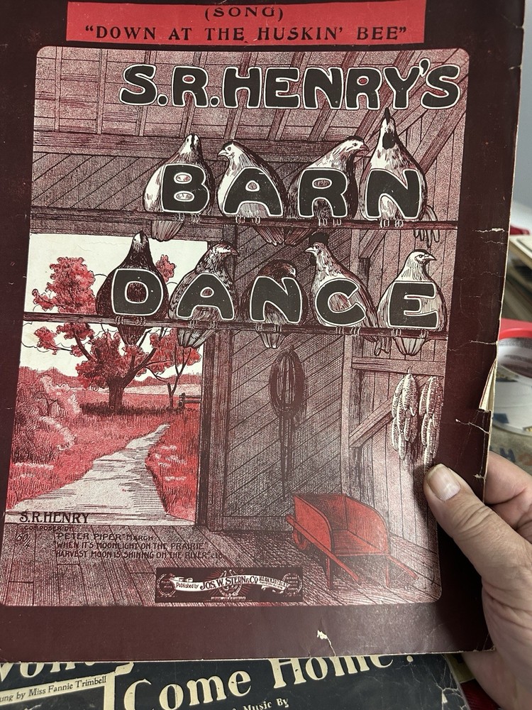 Pre/1920 11x14 Sheet Music 3-pack