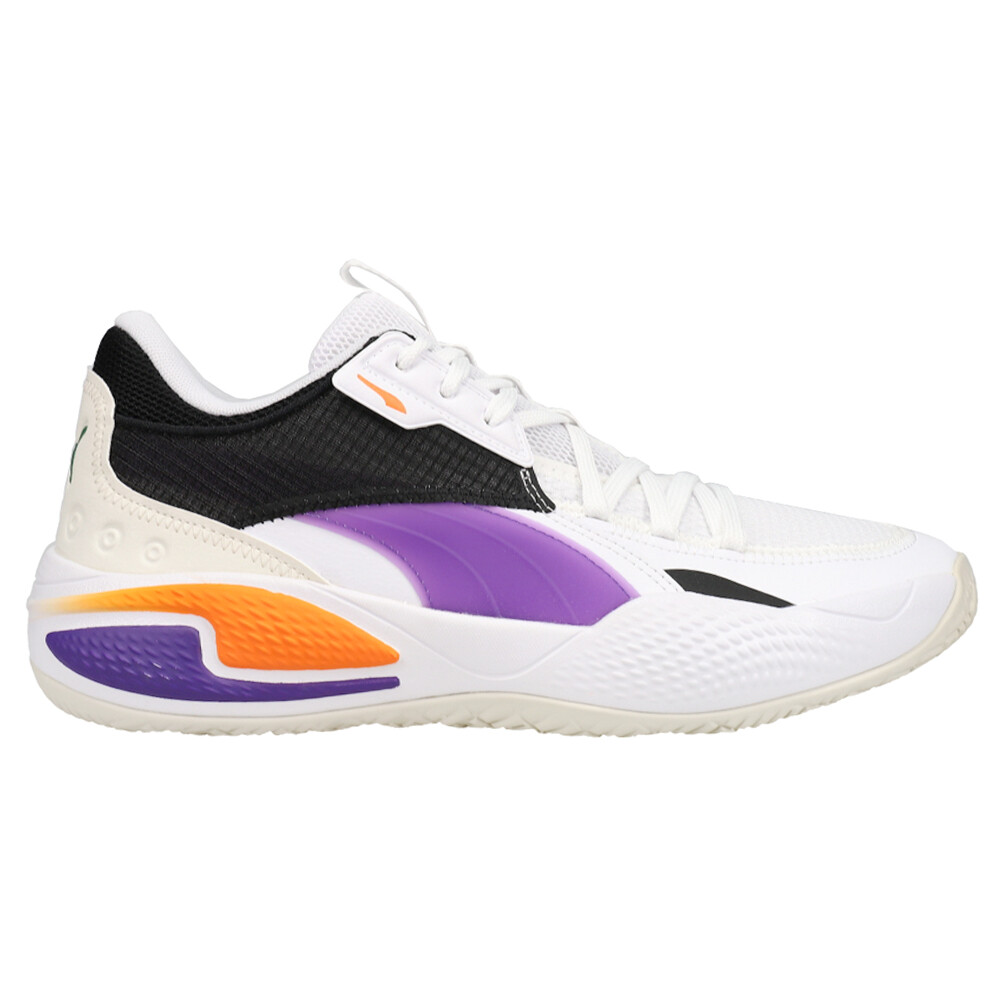 Puma Court Rider I Basketball  Mens White Sneakers Athletic Shoes 195634-02