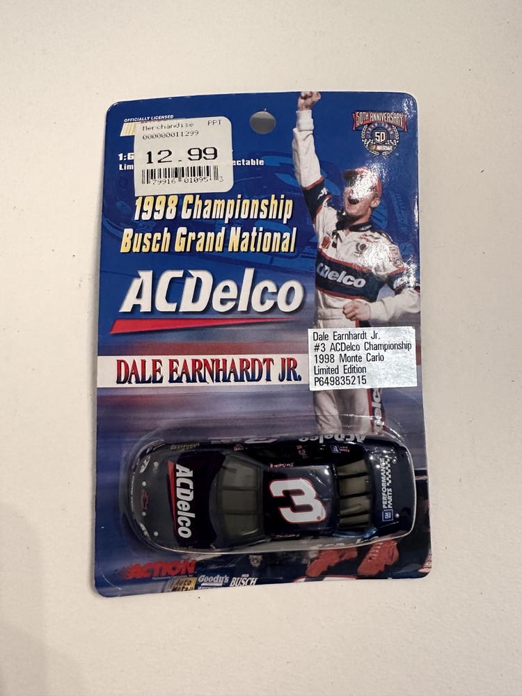 1998 Dale Earnhardt Jr AC Delco 1 64 Diecast Car #3 Busch Series-image
