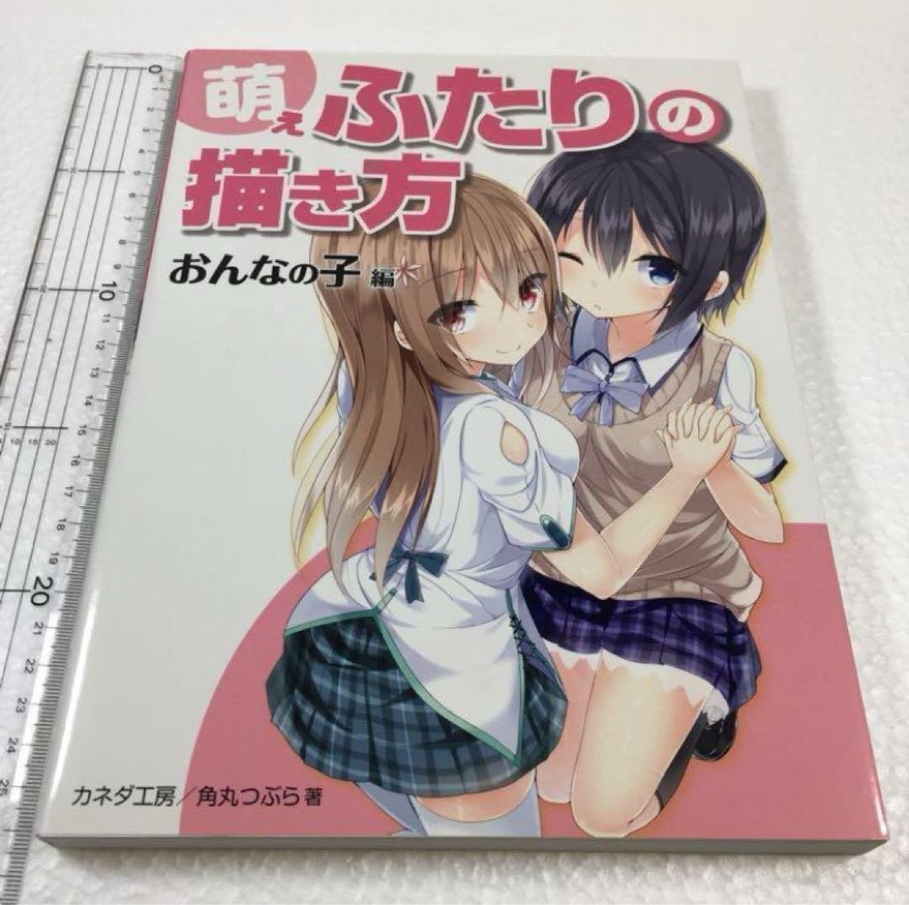 How to Draw Two Moe Girls Child Edition Kaneda Koubou 2015 Art Book Unread
