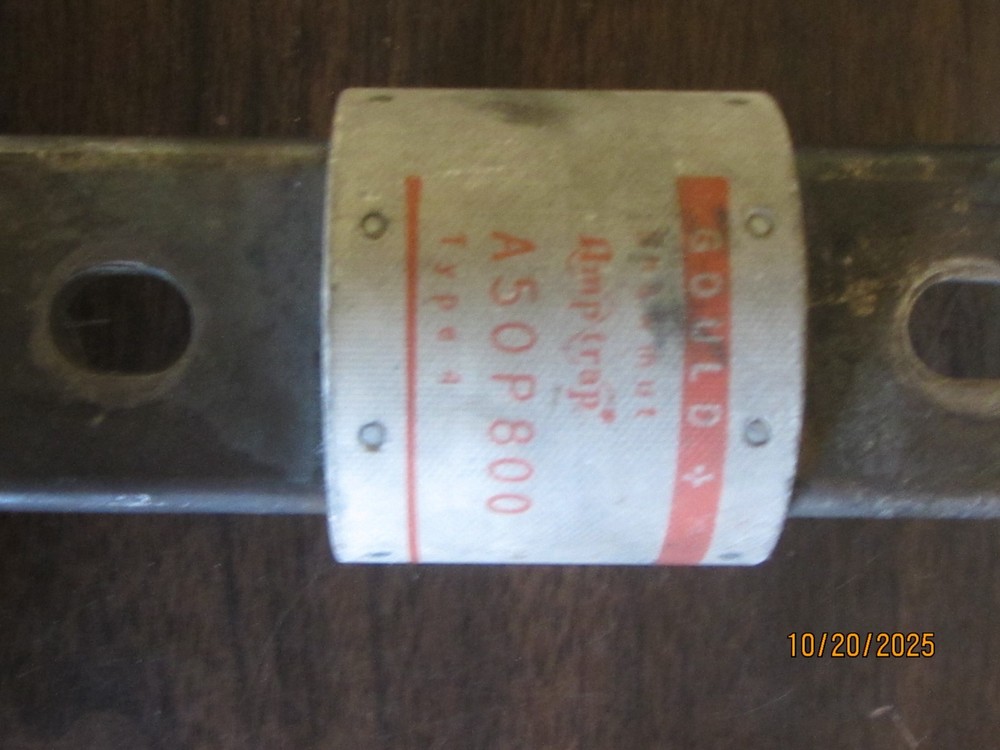 Goulds Shawmut A50P800-4 800 amp 500VAC fuse