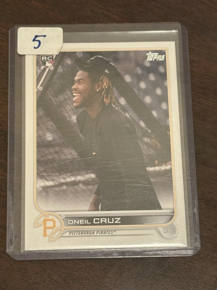 2022 Topps Series 2 Image Variation Base RC #537 Oneil Cruz Pittsburgh Pirates