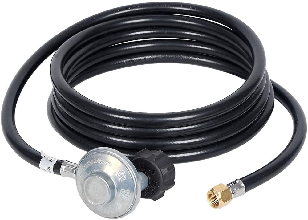 12 FT Propane Regulator Hose Propane Fire Pit Hose Kit for Mr. Heater Propane...
