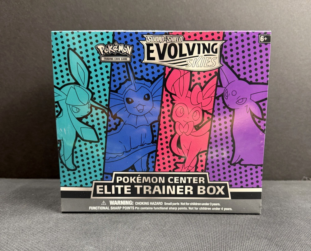 2021 Pokemon Center SWSH Evolving Skies Elite Trainer Box - Factory SealedRCH IS ACCEPTING CONSIGNMENTS! UP TO 95% PAYOUTS!