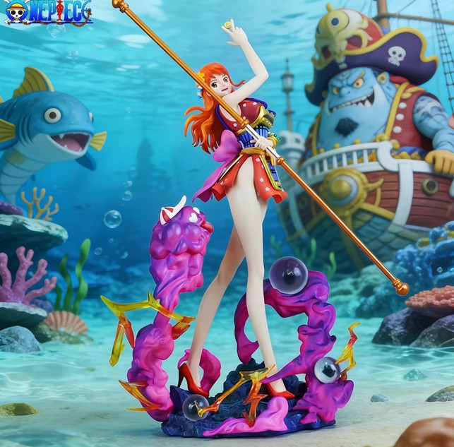 30cm/11.81in Anime ONE PIECE Figure Nami Action Figures Pvc Statue Desktop Ornam