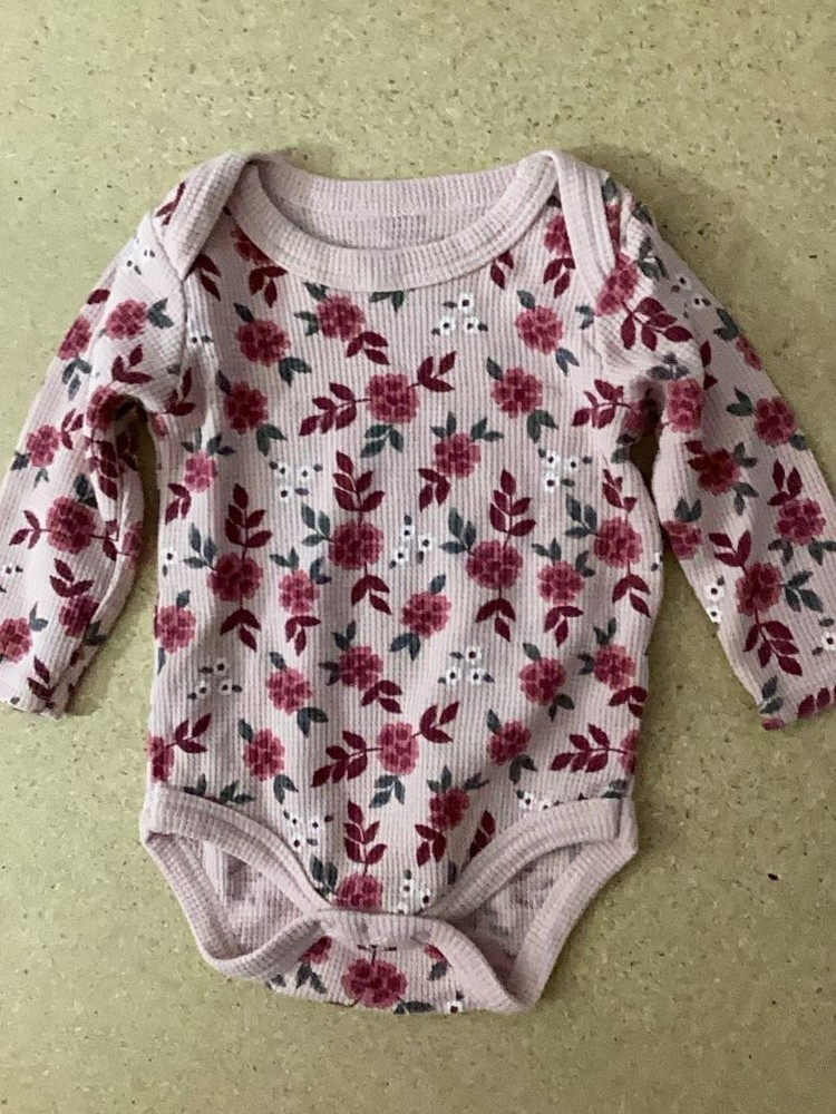 Duck Duck Goose Floral Baby Bodysuit 3-6 Months