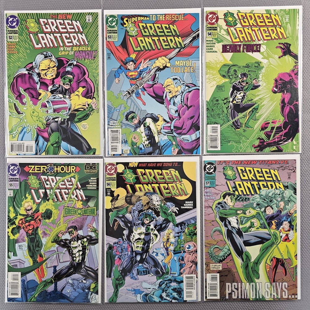 Green Lantern Volume 3 #52-#57 DC Comics 1994 Lot Of 6 Issues w/ New B&Bs READ⬇