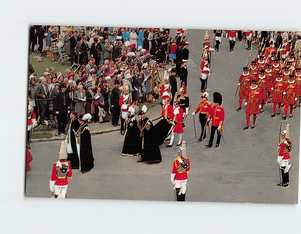 Postcard HM Queen Elizabeth II and HRH The Duke of Edinburgh Windsor England