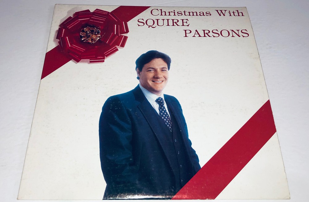 Christmas With Squire Parsons Christmas Holiday Music Record Lp 822