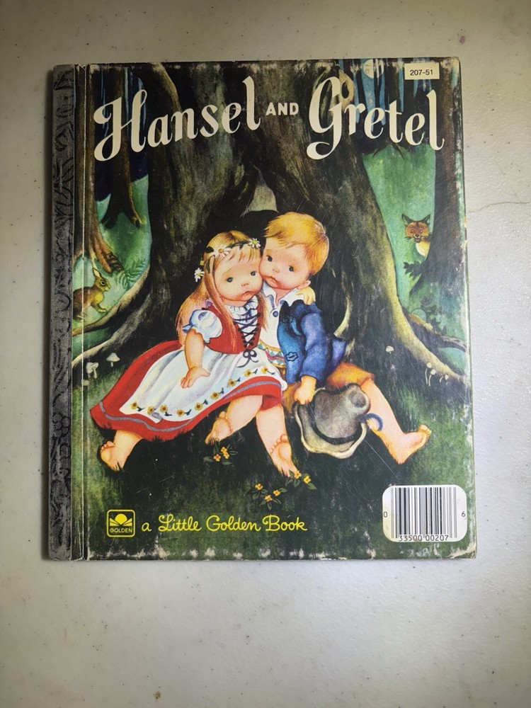 Little Golden Books Hansel and Gretel Hardcover Illustrated Ages 4-8
