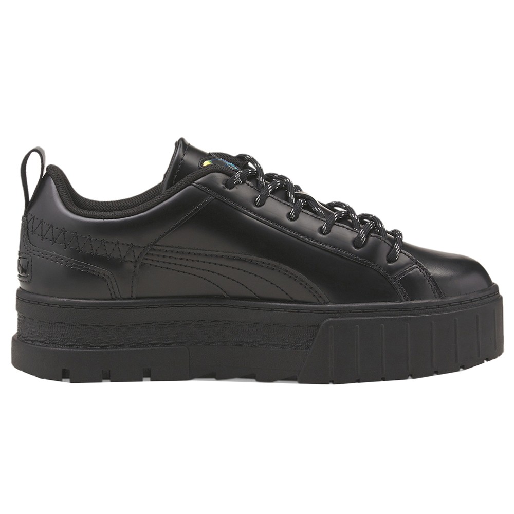 PUMA  X DL Mayze Flutur Lace Up Platform  Womens Black Sneakers Casual Shoes 388