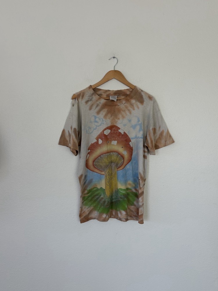 VTG 1995 Allman Brothers Band Wild Oats Distressed Tour T Large Dead Deadhead